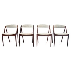 A set of chairs by Kai Kristiansen from the 1960s, Denmark, model 31.