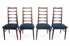 A set of chairs, Denmark, 1960s