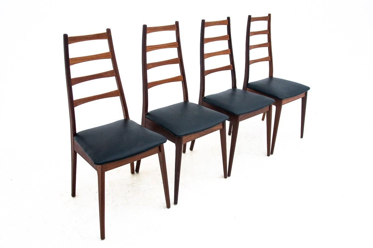 Danese A set of chairs, Denmark, 1960s in vendita