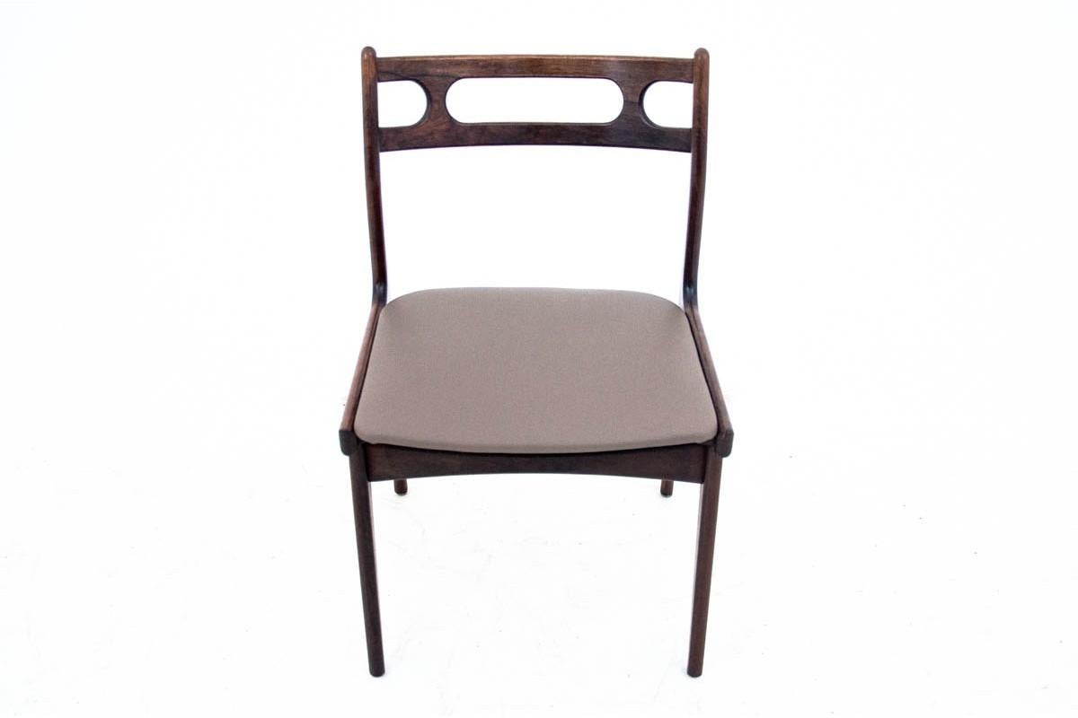A set of chairs, Denmark, 1960s In condizioni buone in vendita a Chorzów, PL