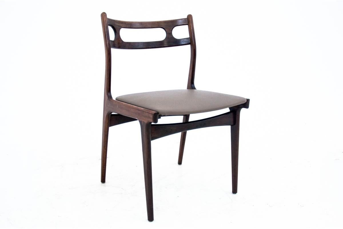 Metà XX secolo A set of chairs, Denmark, 1960s in vendita