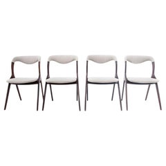 A set of chairs, Denmark, 1960s.
