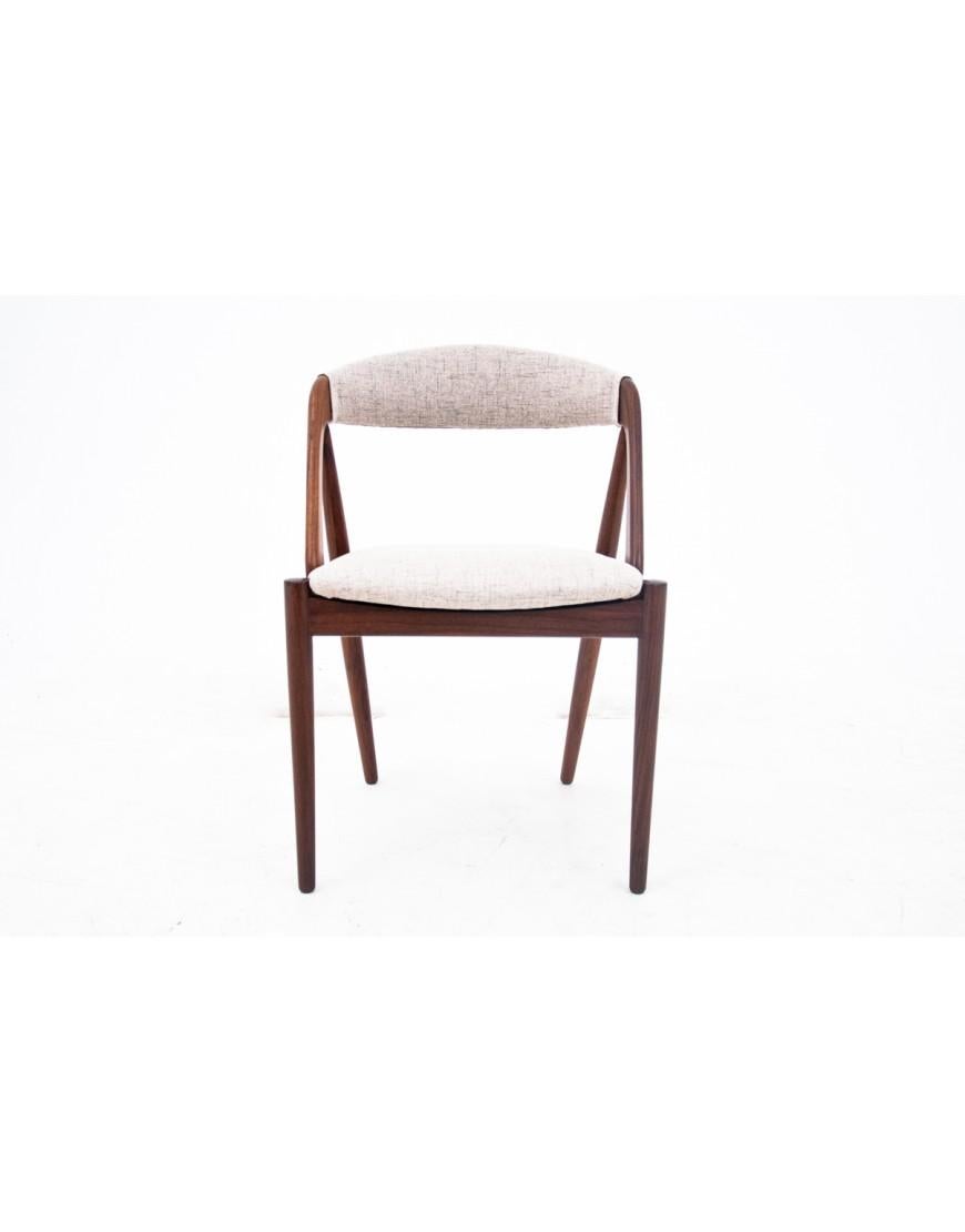 Mid-20th Century A set of chairs designed by Kai Kristiansen from the 1960s, Denmark, model 31. For Sale