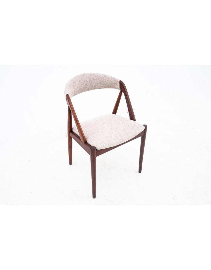 Rosewood A set of chairs designed by Kai Kristiansen from the 1960s, Denmark, model 31. For Sale