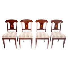 A set of chairs from the mid-19th century, Northern Europe.