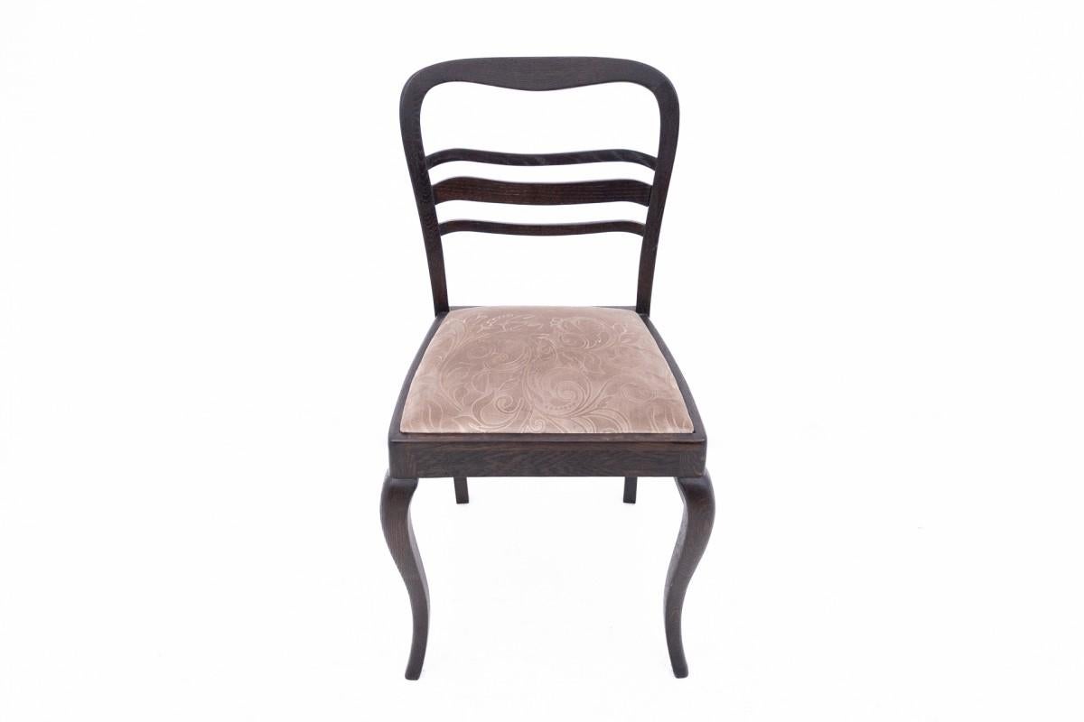 Ensemble de chaises, Pologne, années 1930. Bon état - En vente à Chorzów, PL