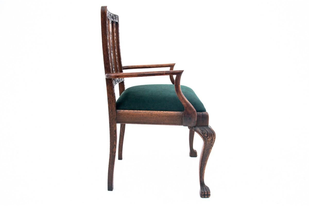 Ensemble de fauteuils de style CIRCA, vers 1900. Après la rénovation. en vente 5