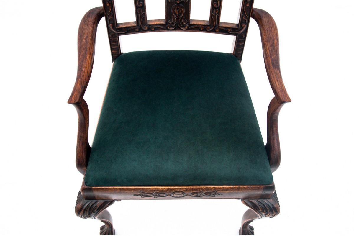 Ensemble de fauteuils de style CIRCA, vers 1900. Après la rénovation. en vente 2