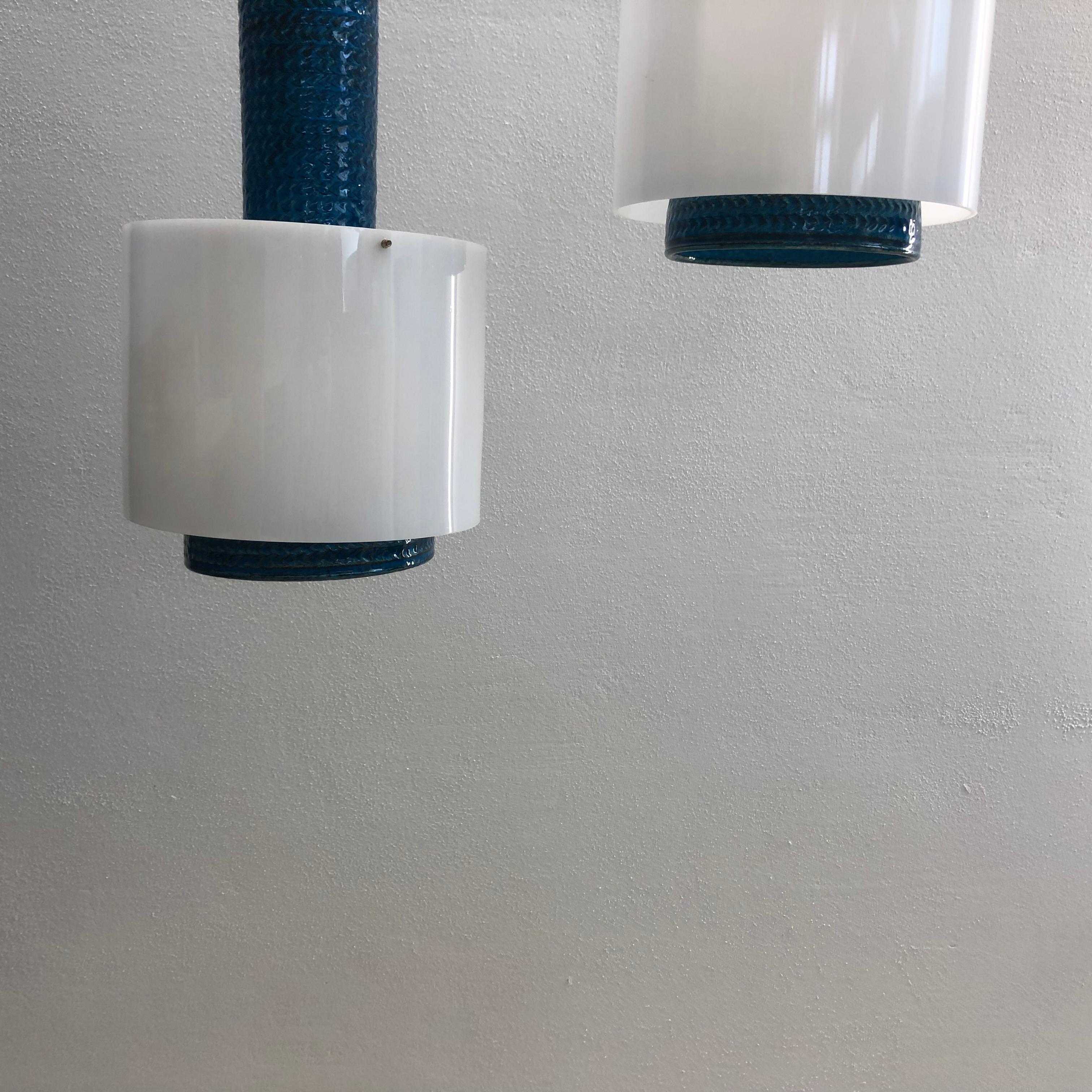 Modernist Set of Danish Kähler Lamps from the 1960s For Sale