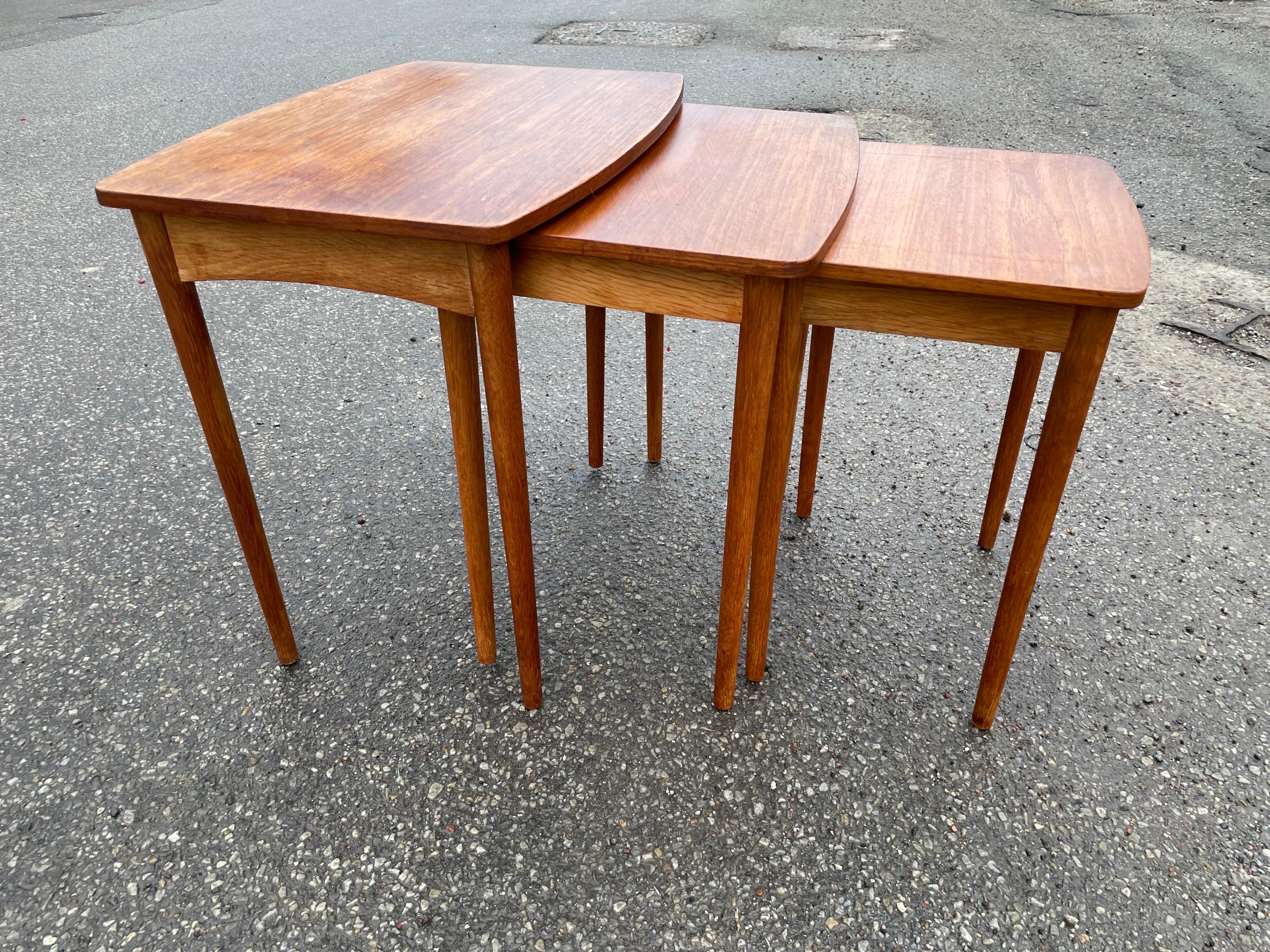 Set of Danish Nesting, Tables from the 1960´S For Sale 3