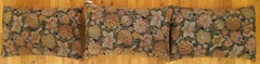 Dekorative antike Jacquard-Wandteppichkissen mit Blumenelementen, Set