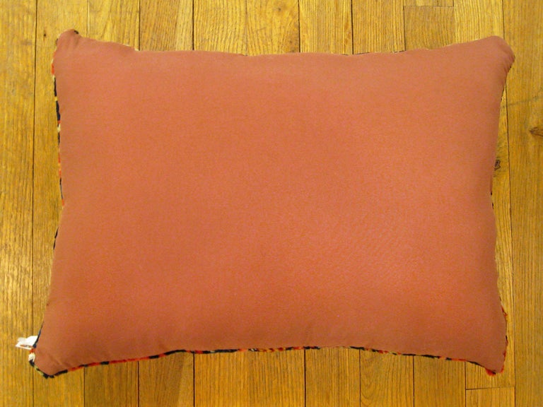 Set of Decorative Antique Persian Malayer Carpet Pillows For Sale at 1stDibs