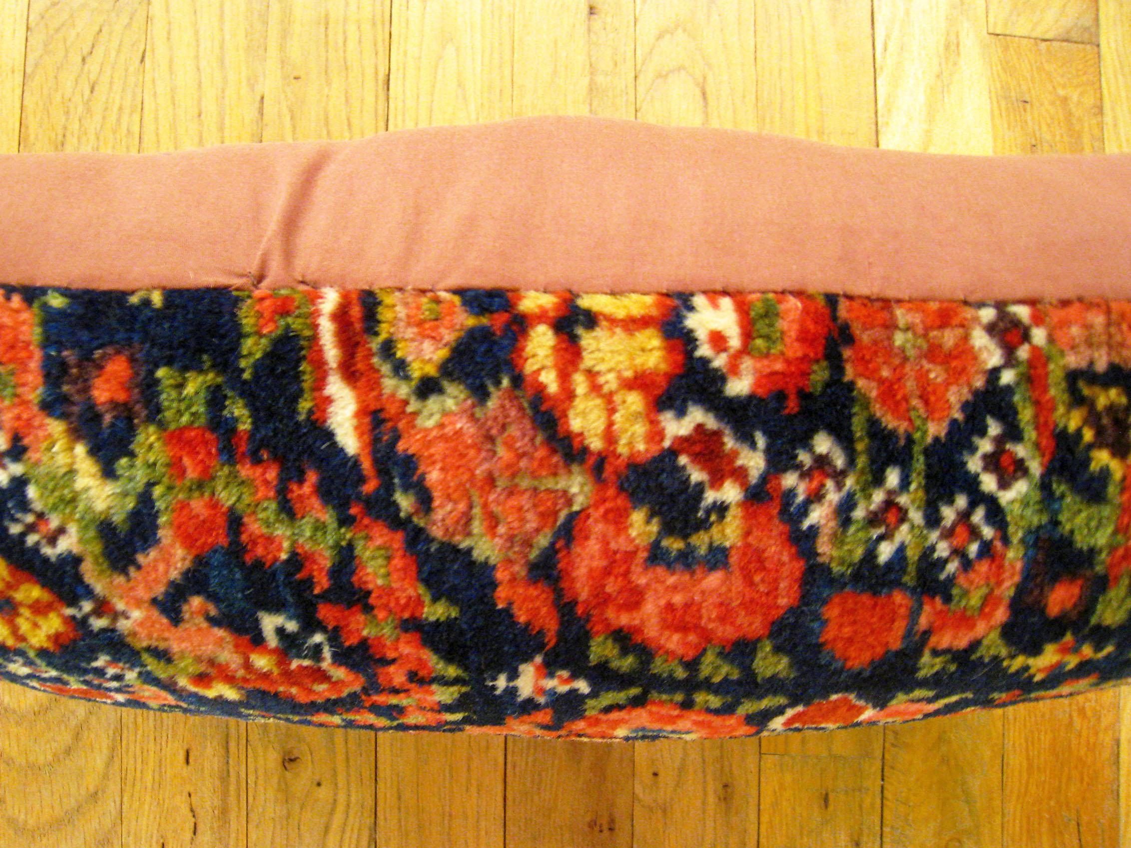 Set of Decorative Antique Persian Malayer Carpet Pillows For Sale 10