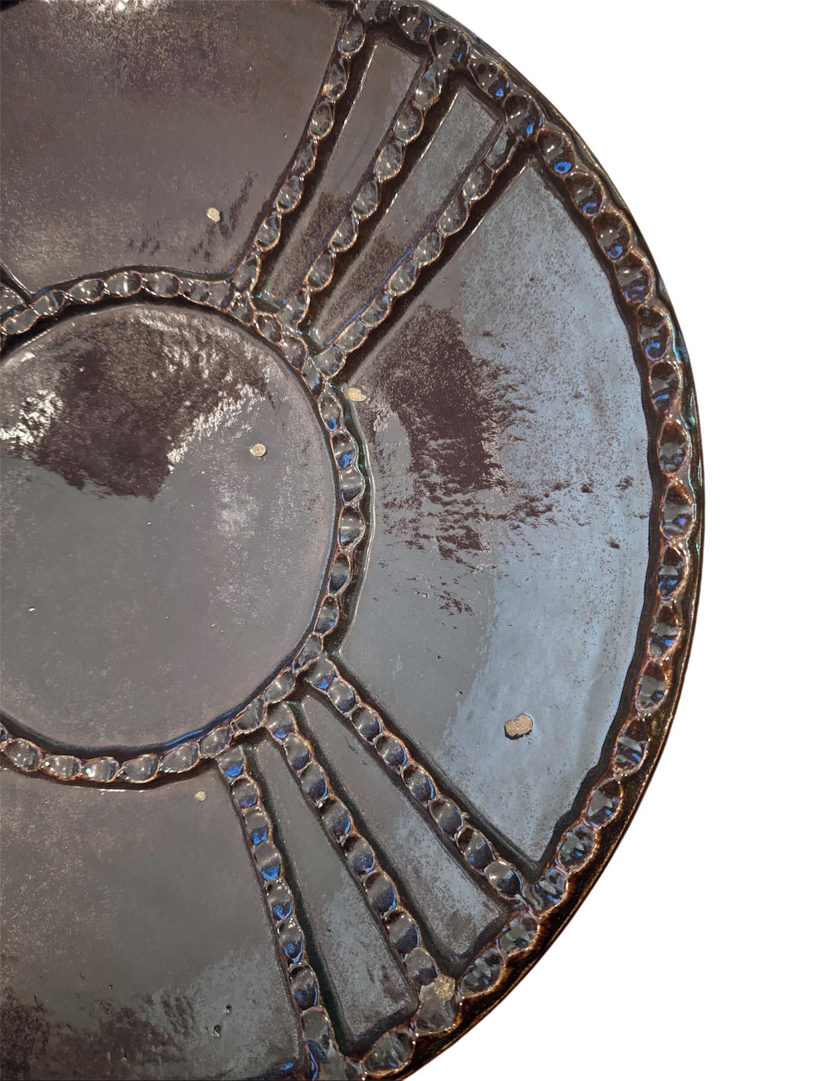 A Set of Decorative Formations Castano Plates For Sale 4