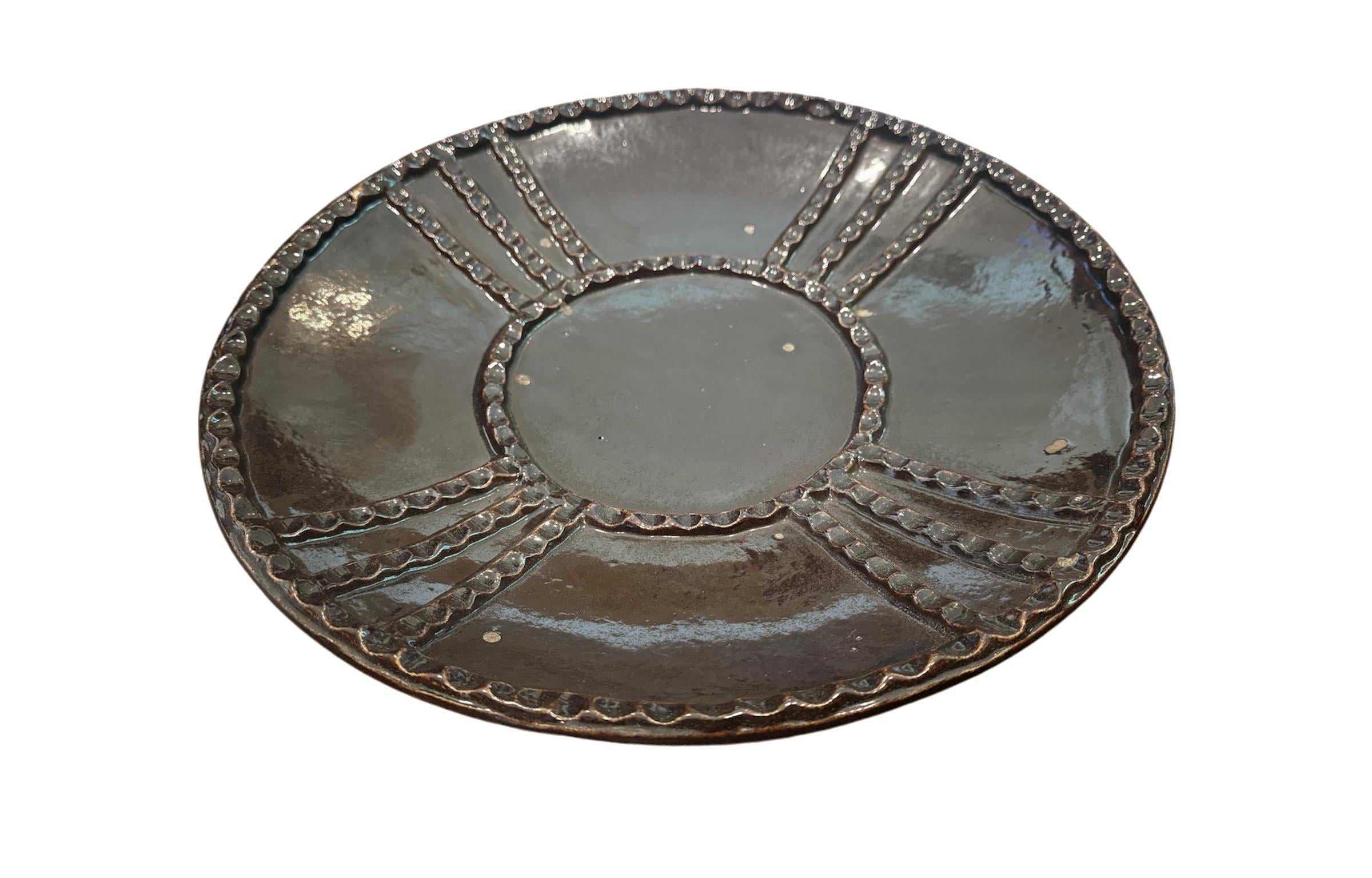 A Set of Decorative Formations Castano Plates For Sale 3