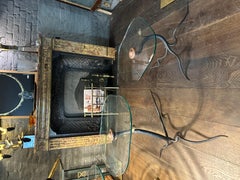 Ensemble de tables d'appoint hollandaises en fer forgé Organic Studio Design