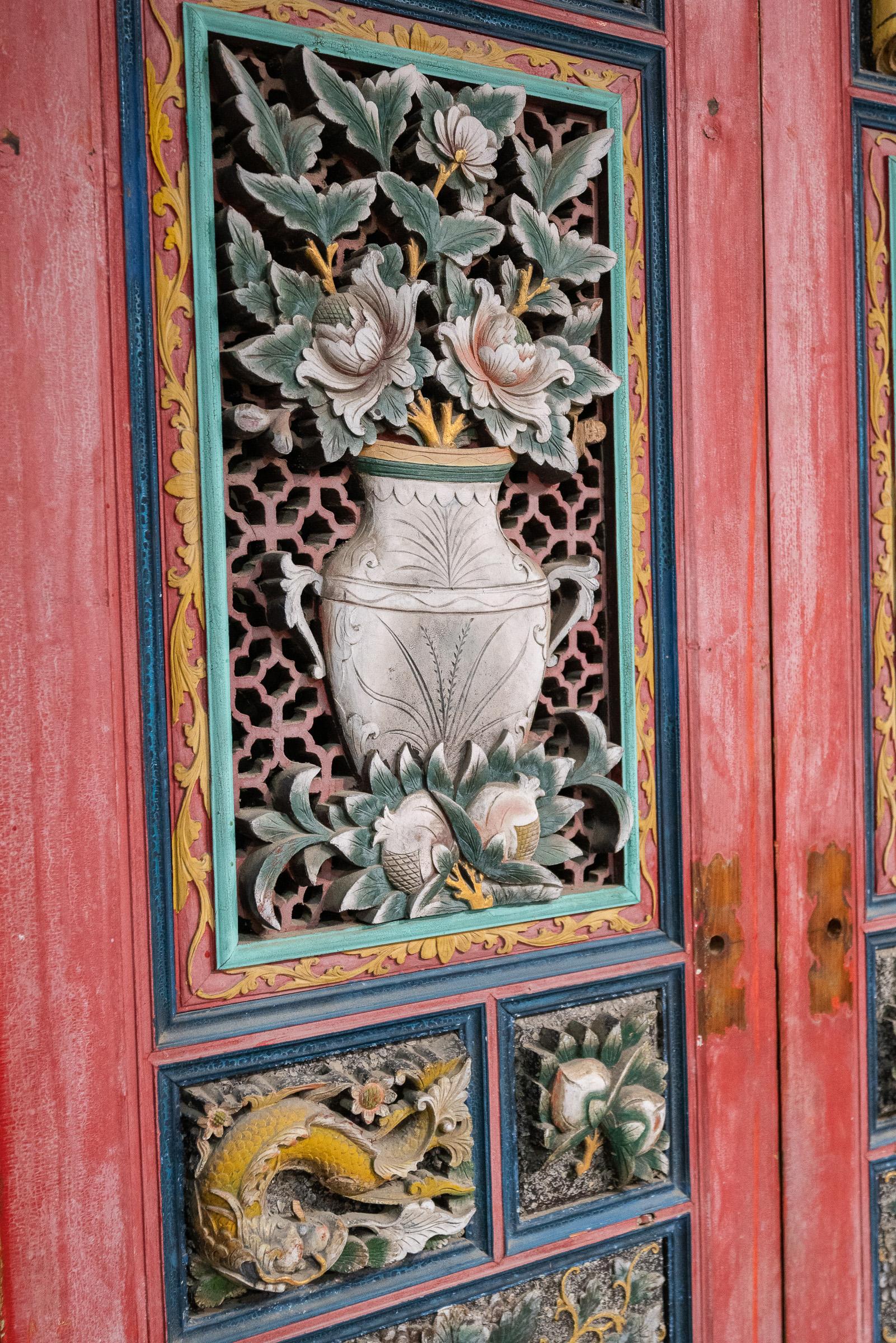 Set of Early 20th Century Chinese Door Panels 1