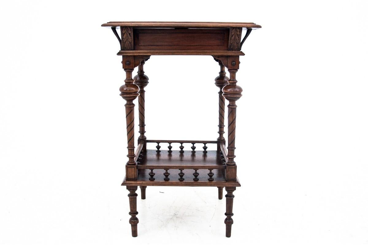 Oak Set of Eclectic Tables, Western Europe, circa 1920