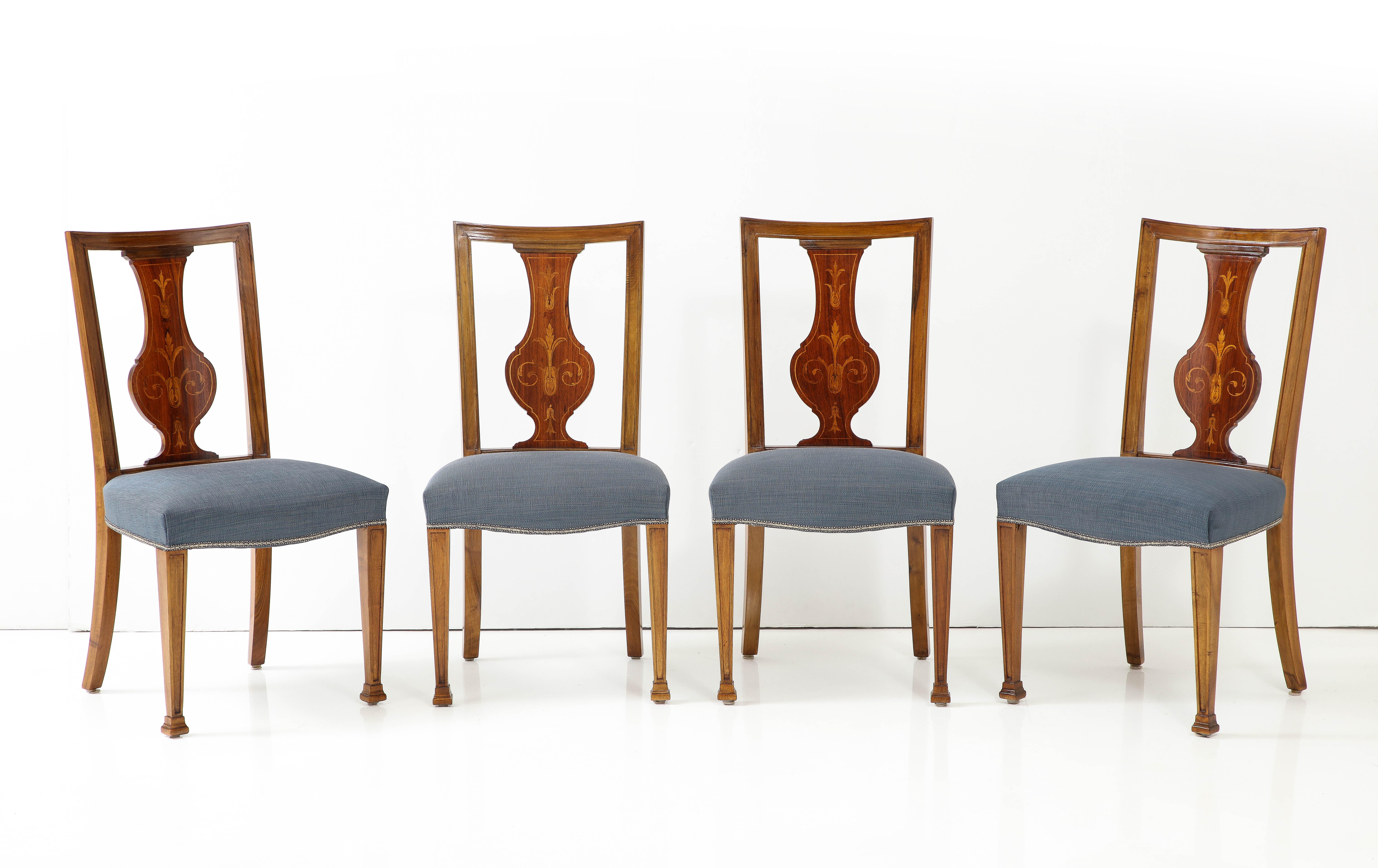 A set of Eight Baltic sidechairs, Circa 1910s For Sale 12