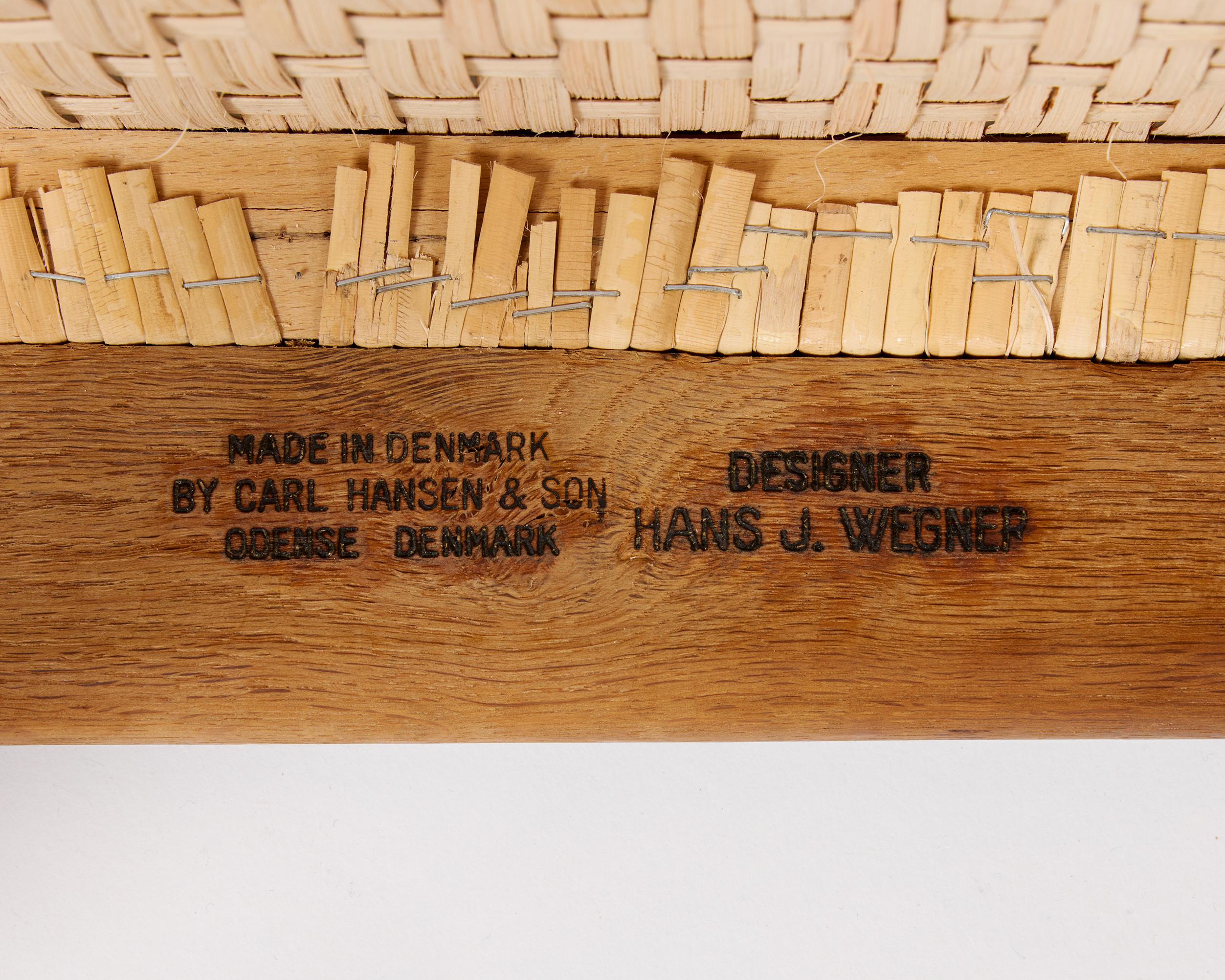A set of eight ‘CH31’ chairs by Hans J. Wegner for Carl Hansen & Son, Danmark 8