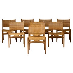 A set of eight ‘CH31’ chairs by Hans J. Wegner for Carl Hansen & Son, Danmark