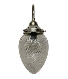 Set of Eight Edwardian Silver Swan Neck Sconces