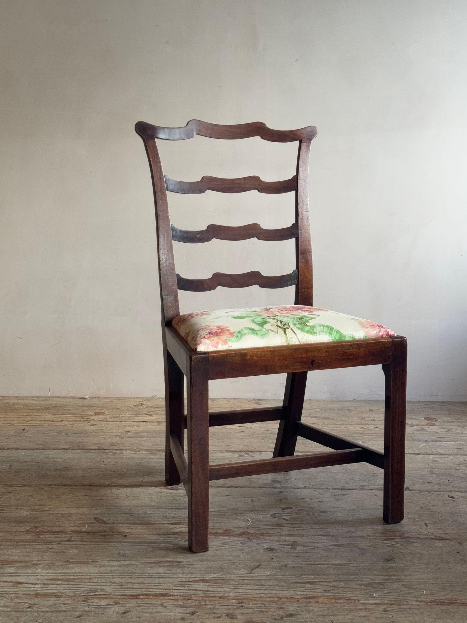 A set of eight Georgian dining chairs 7