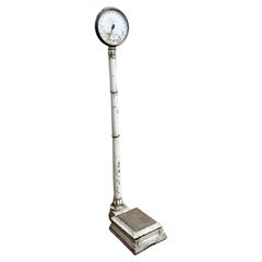 A set of English Floor Scales by G.H. James, Bath, manufactured and " restored "