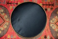 Midcentury Chromed and Brass Johansson Design Stools