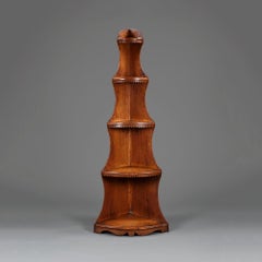 Set of Five-Tier Corner Shelves