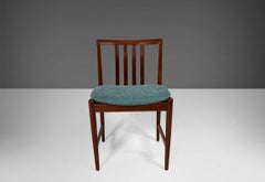 Set of Four (4) Rosewood Contoured Dining Chairs After Arne Vodder, c. 1960s