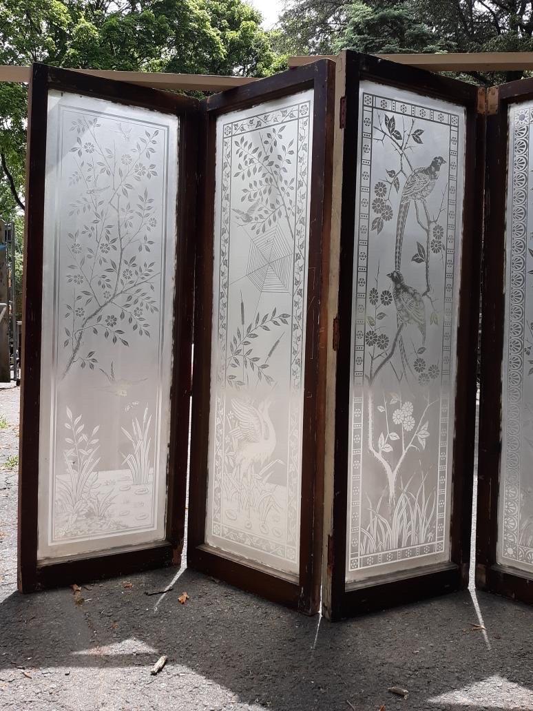 American Set of Four Aesthetic Movement Victorian Windows For Sale