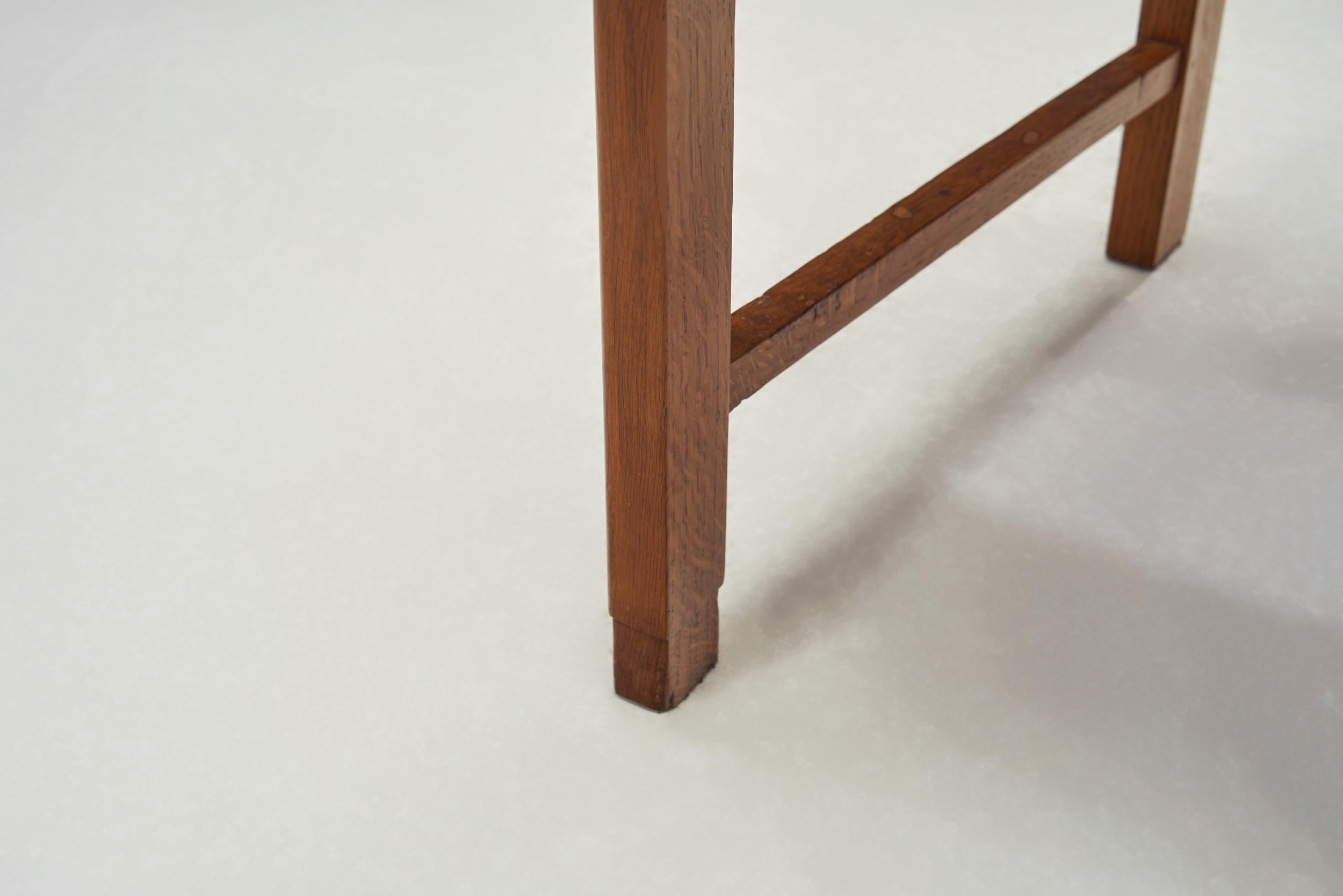 A Set of Four Art Deco Dining Chairs, Europe Early 20th century 11