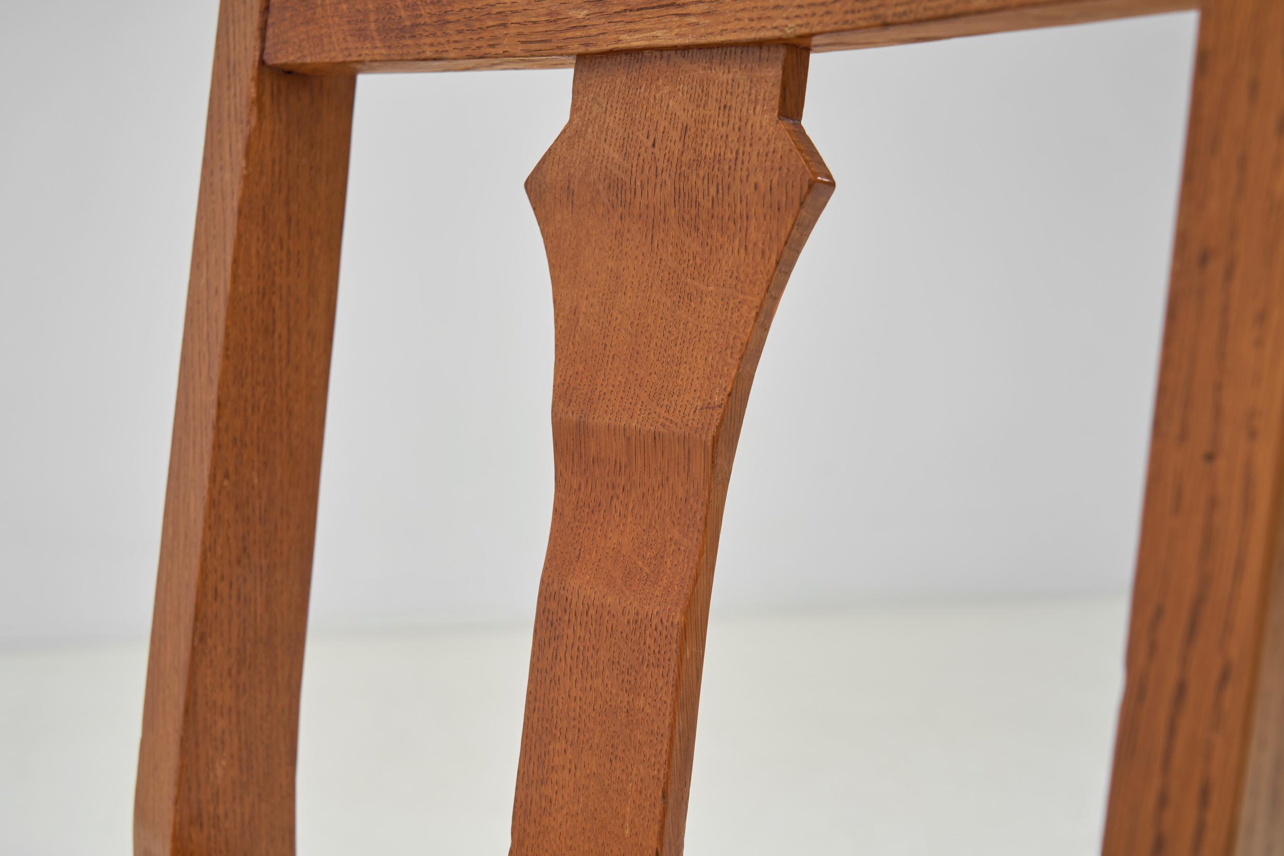 A Set of Four Art Deco Dining Chairs, Europe Early 20th century 3