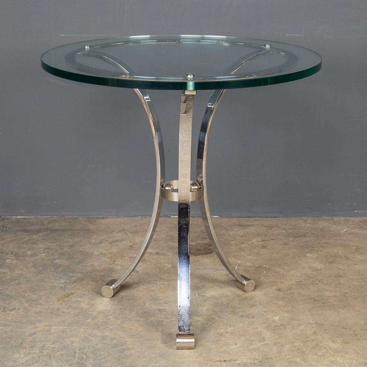 American Set of Four Bar Tables from the Waldorf Hotel, New York, C.1940 For Sale