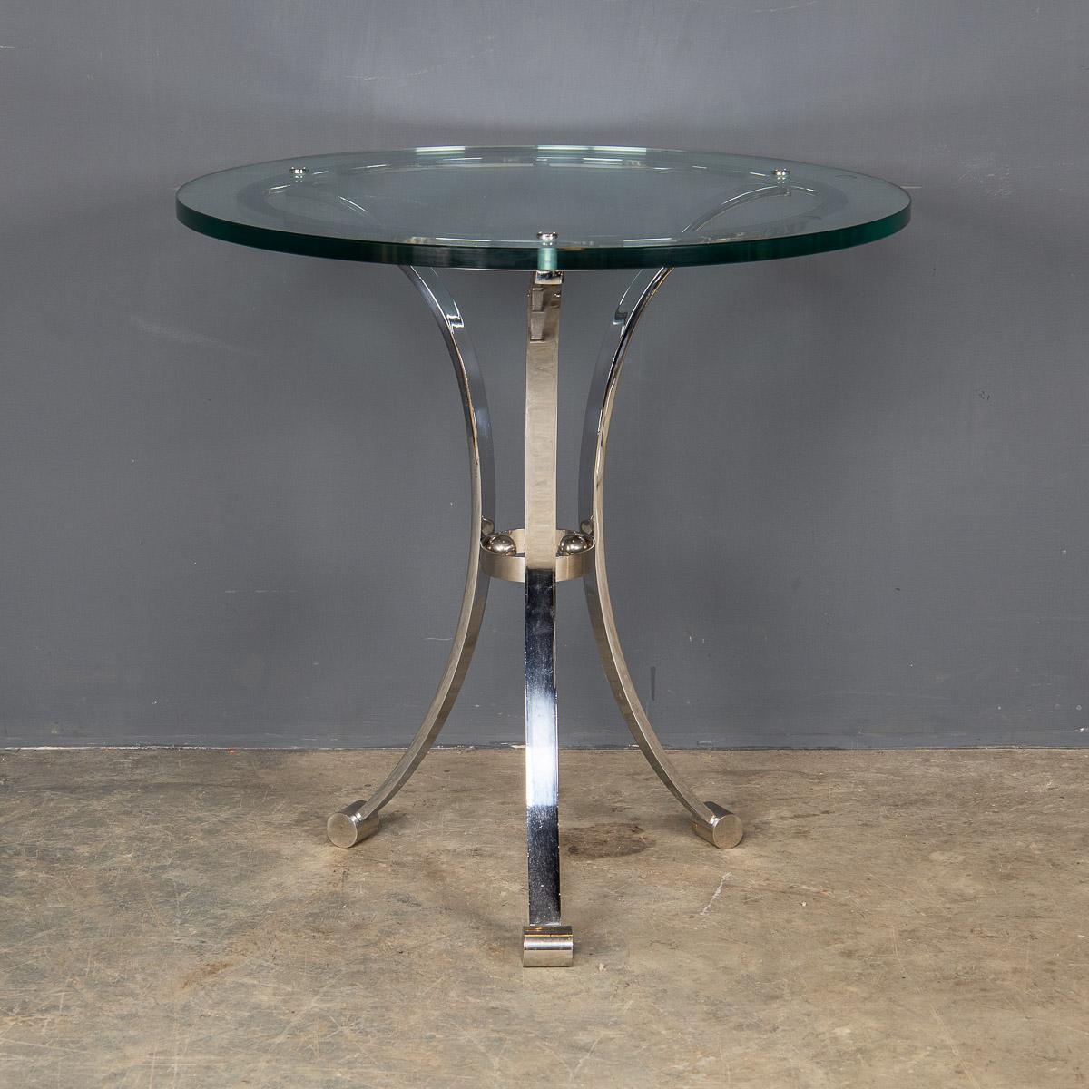 Set of Four Bar Tables from the Waldorf Hotel, New York, C.1940 For Sale 1