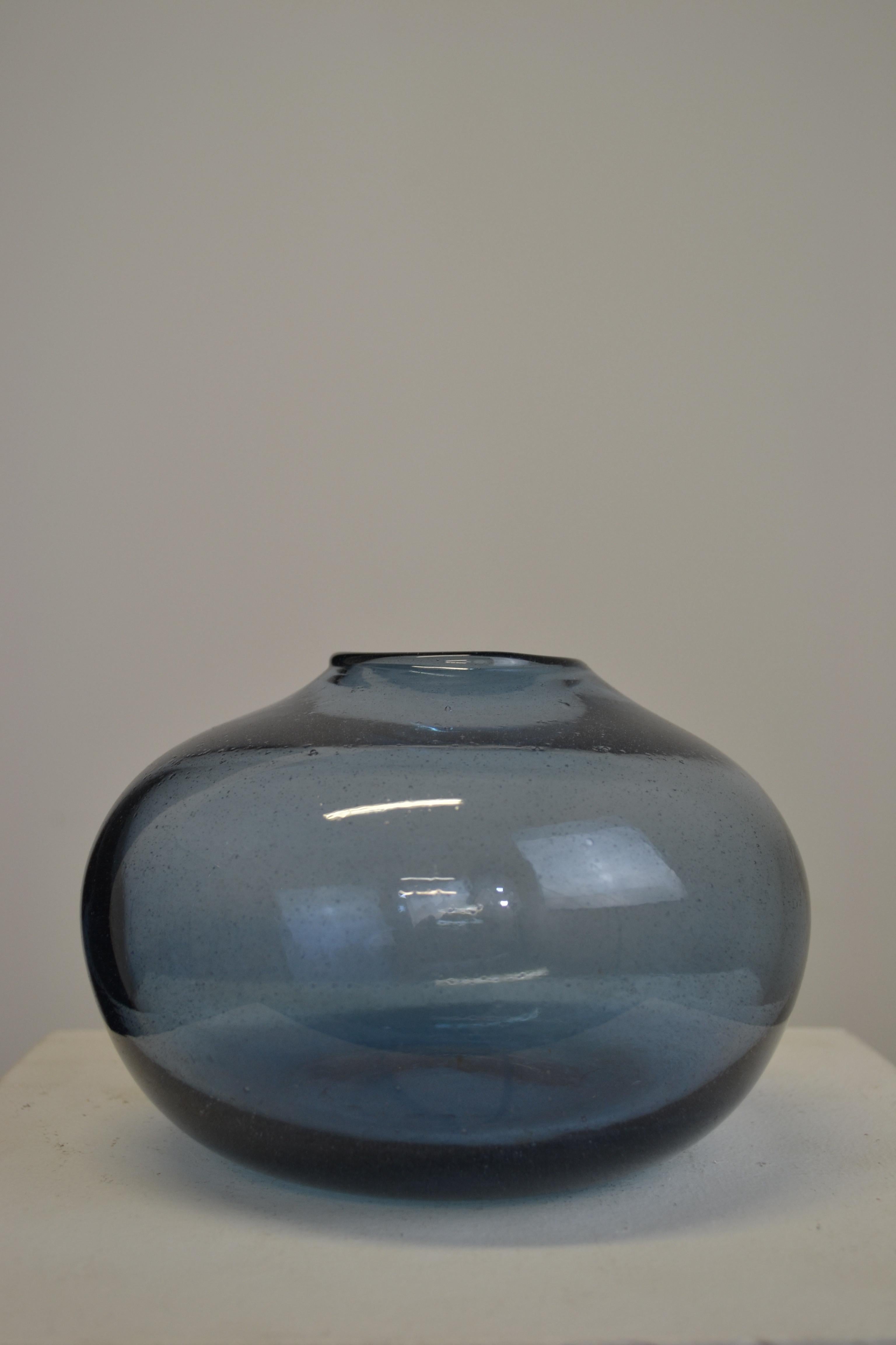 Set di quattro pezzi in vetro soffiato di Claude Morin, anni '70 - Dieulefit - Francia in vendita 6