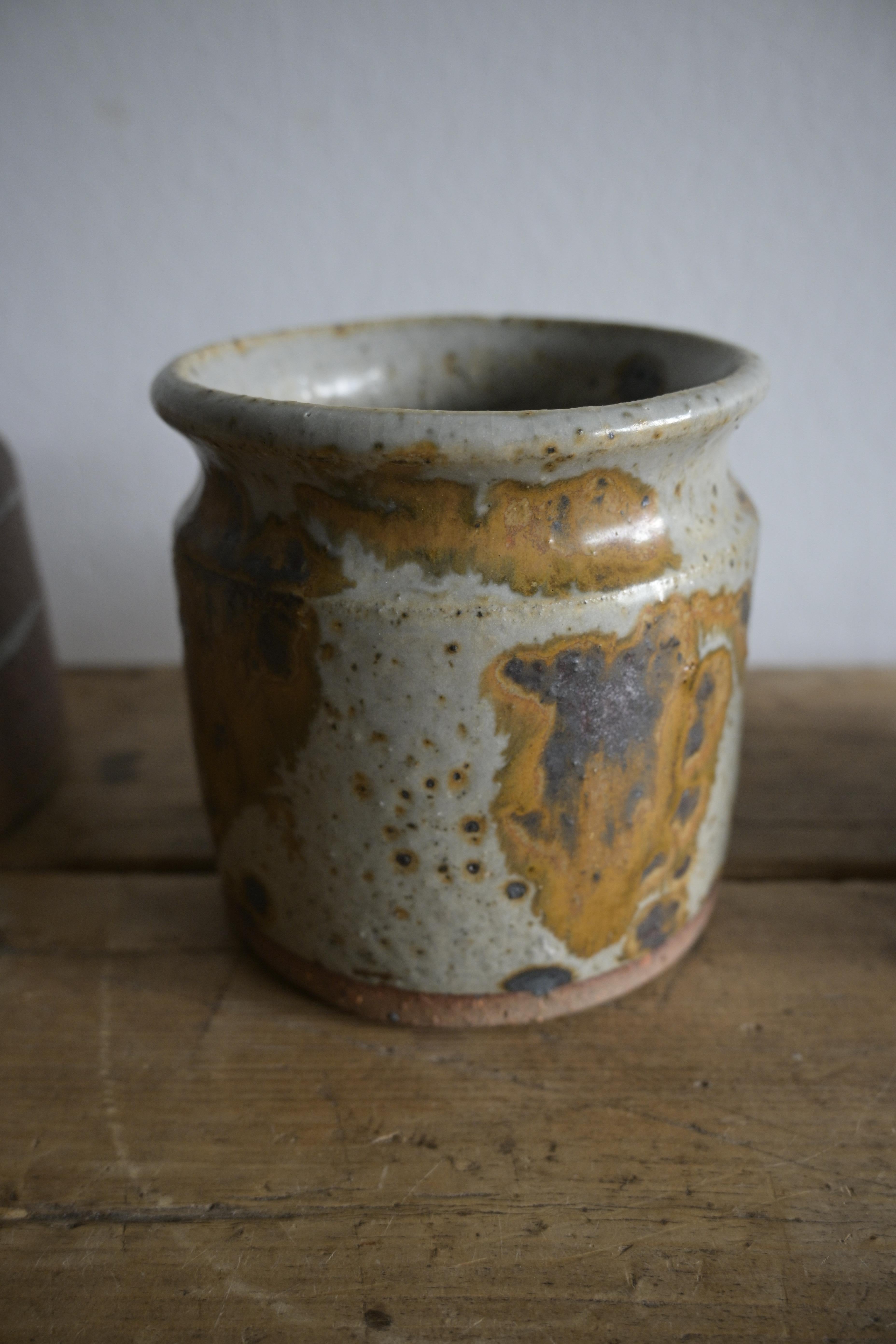 20ième siècle Un ensemble de quatre vases en céramique brutaliste de Rolf Palm, Suède, vers 1970 en vente