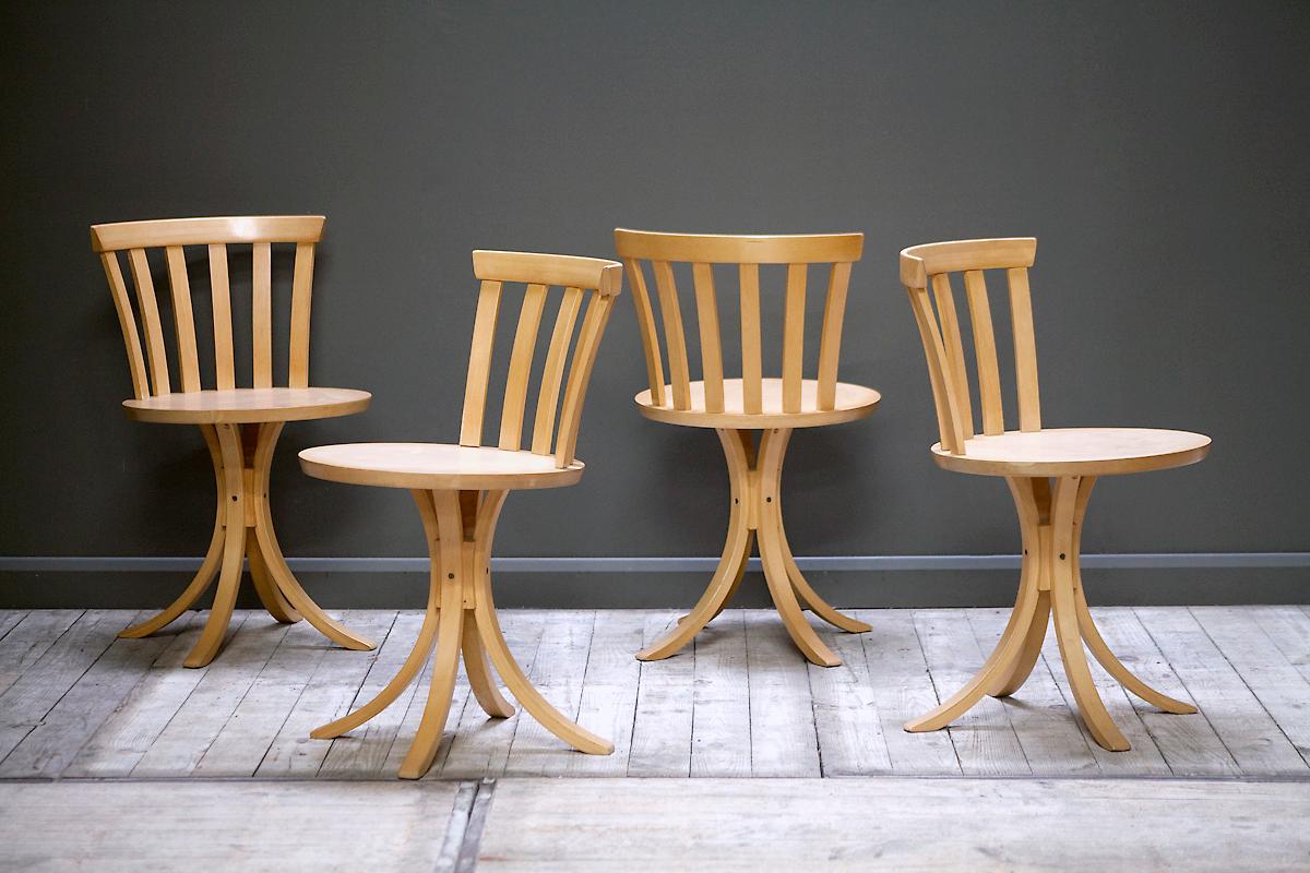 Un ensemble de quatre chaises d'Edsbyverken, années 1960 en vente 4