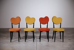 A Set Of Four Chairs by Elisabeth Garouste & Mattia Bonetti France 1990's