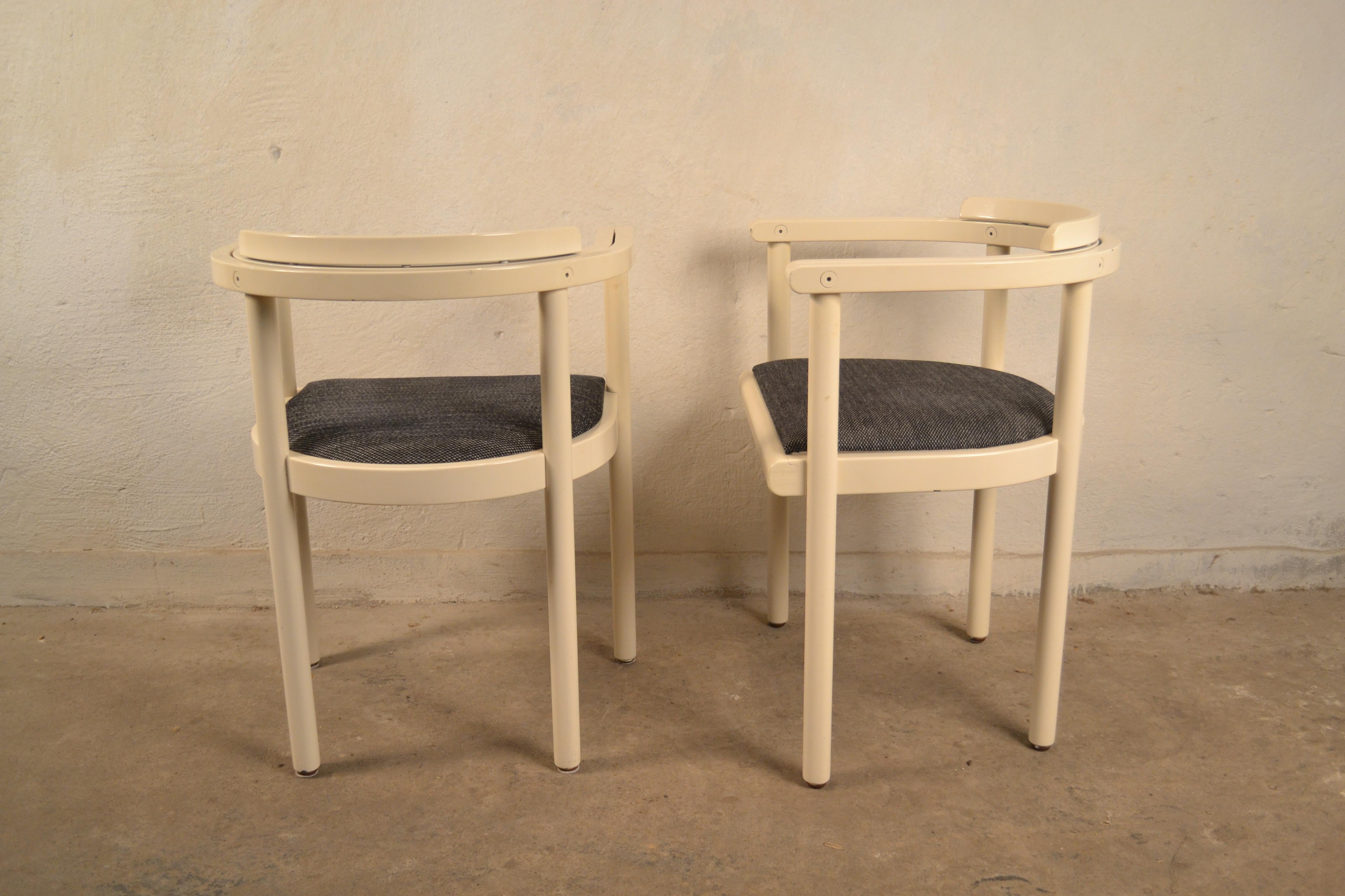 Late 20th Century Set of Four Chairs, Designed by Johannes Norgaard, Norgaard Mobelfabrik, 1970s For Sale