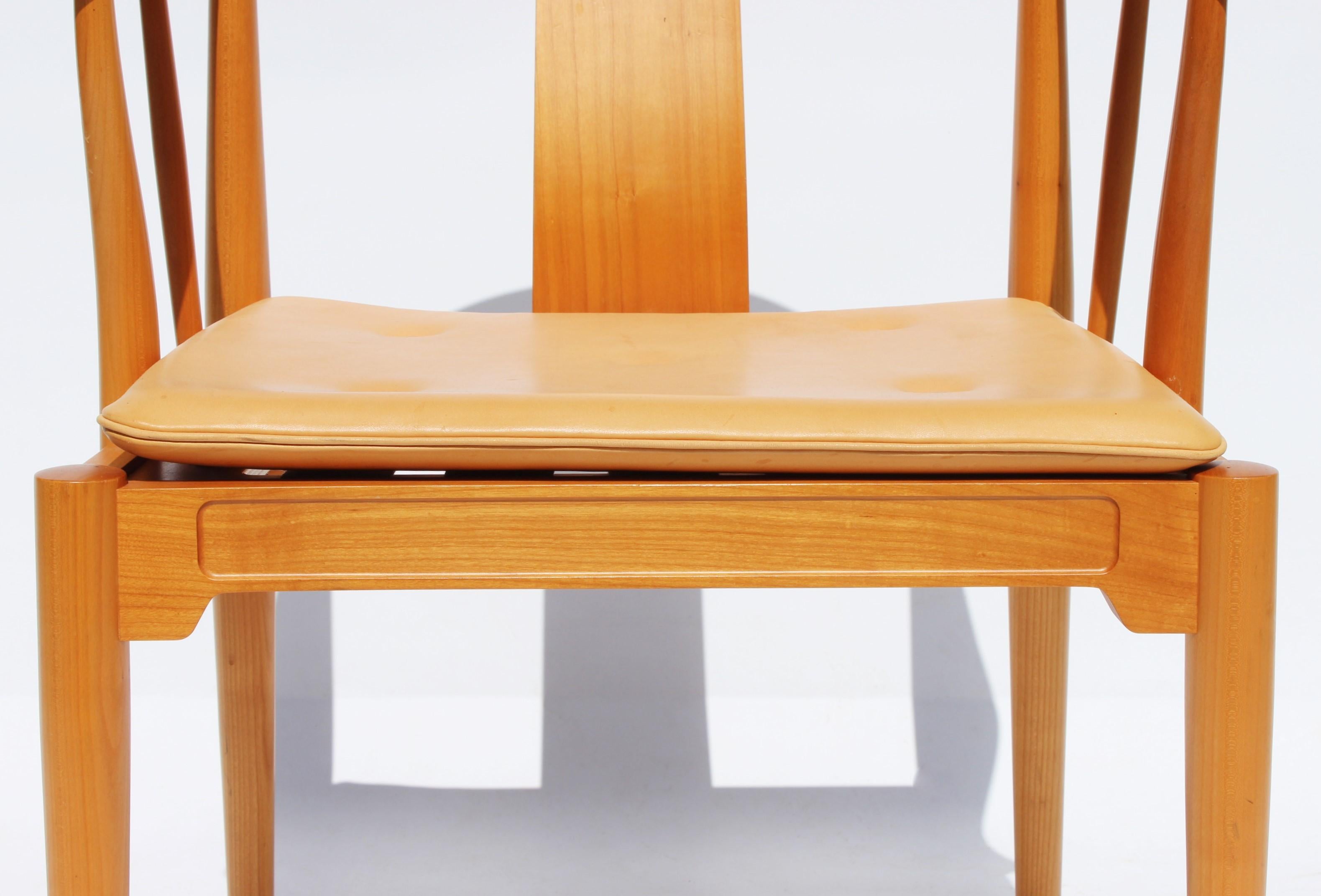 Danish Set of Four China Chairs, Model 4283, by Hans J. Wegner and Fritz Hansen