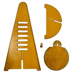 A set of four design chairs by Gijs Boelaars for Lundia - 1970s