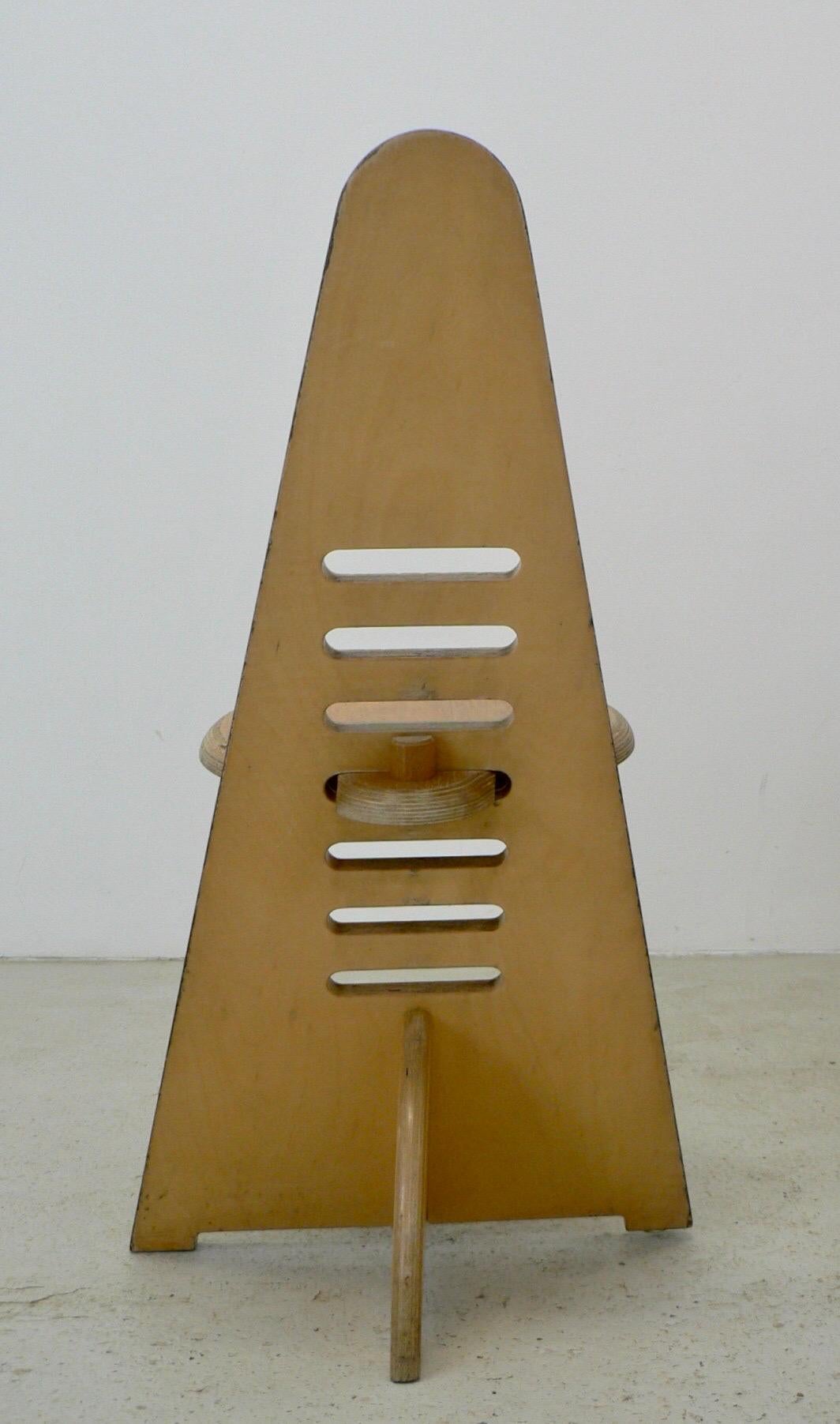Un ensemble de quatre chaises design de Gijs Boelaars pour Lundia - 1970 Bon état - En vente à SOTTEVILLE-LÈS-ROUEN, FR