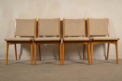 Set of Four Designer Chairs Karl-Erik Ekselius, JO Carlsson, 1960s