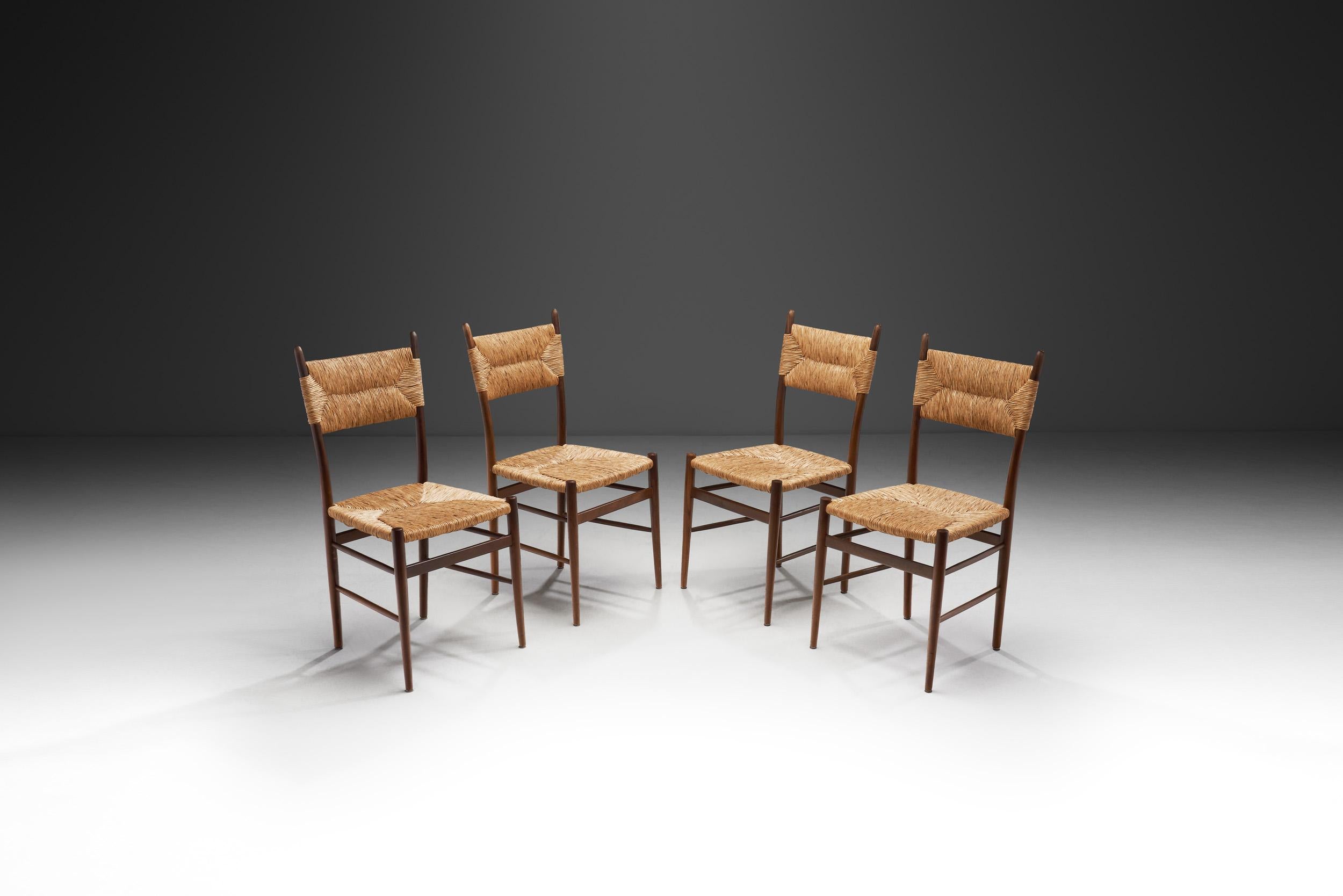 chaises tressees salle manger