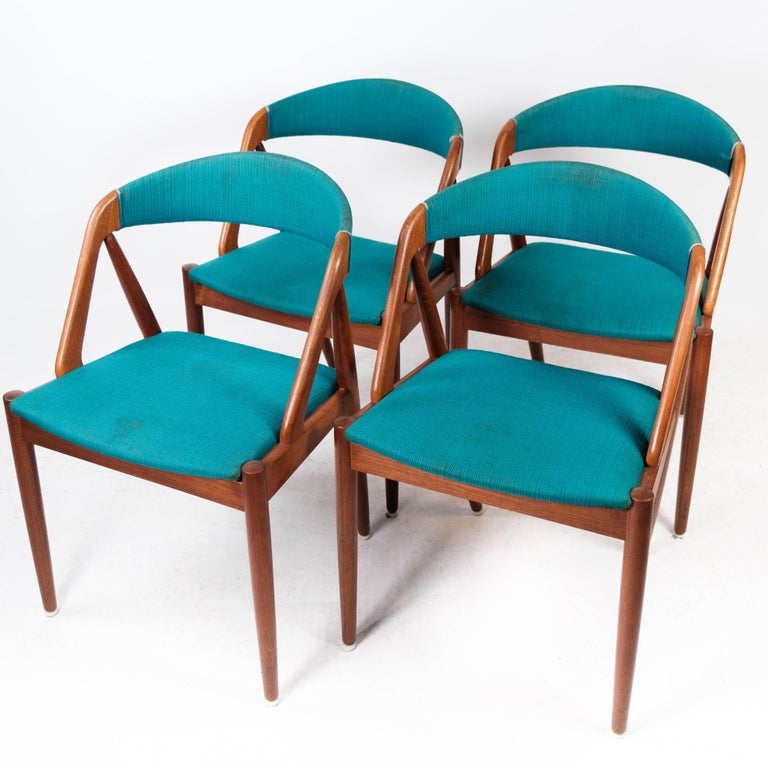 Set of Four Dining Room Chairs, Model 31, Designed by Kai Kristiansen