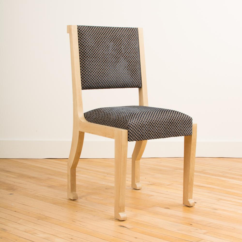 20th Century Set of Four French Chairs in the Manner of Marc du Plantier, circa 1990 For Sale
