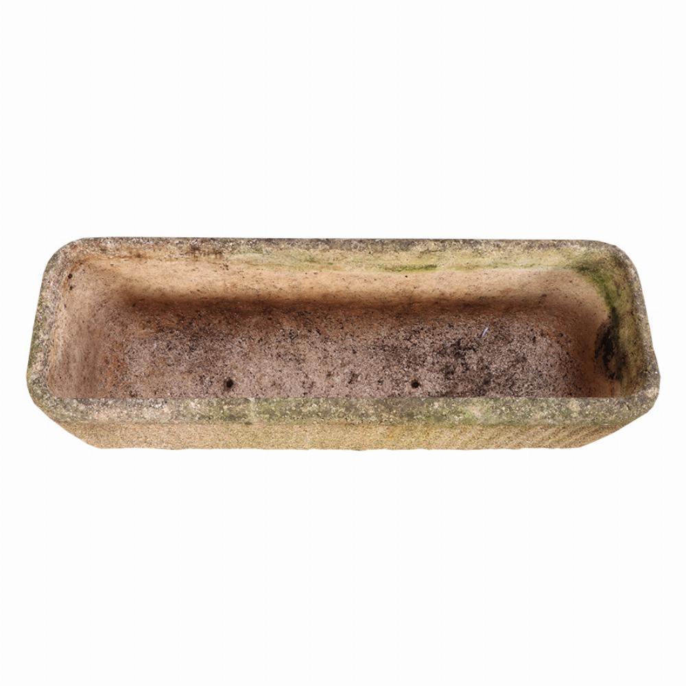 Cast A set of Four French Modernist cast stone planters, C. 1960. For Sale