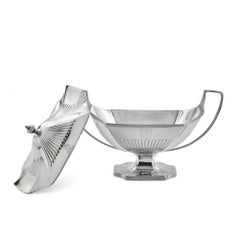 Juego de cuatro Soperas y Tapas Jorge III